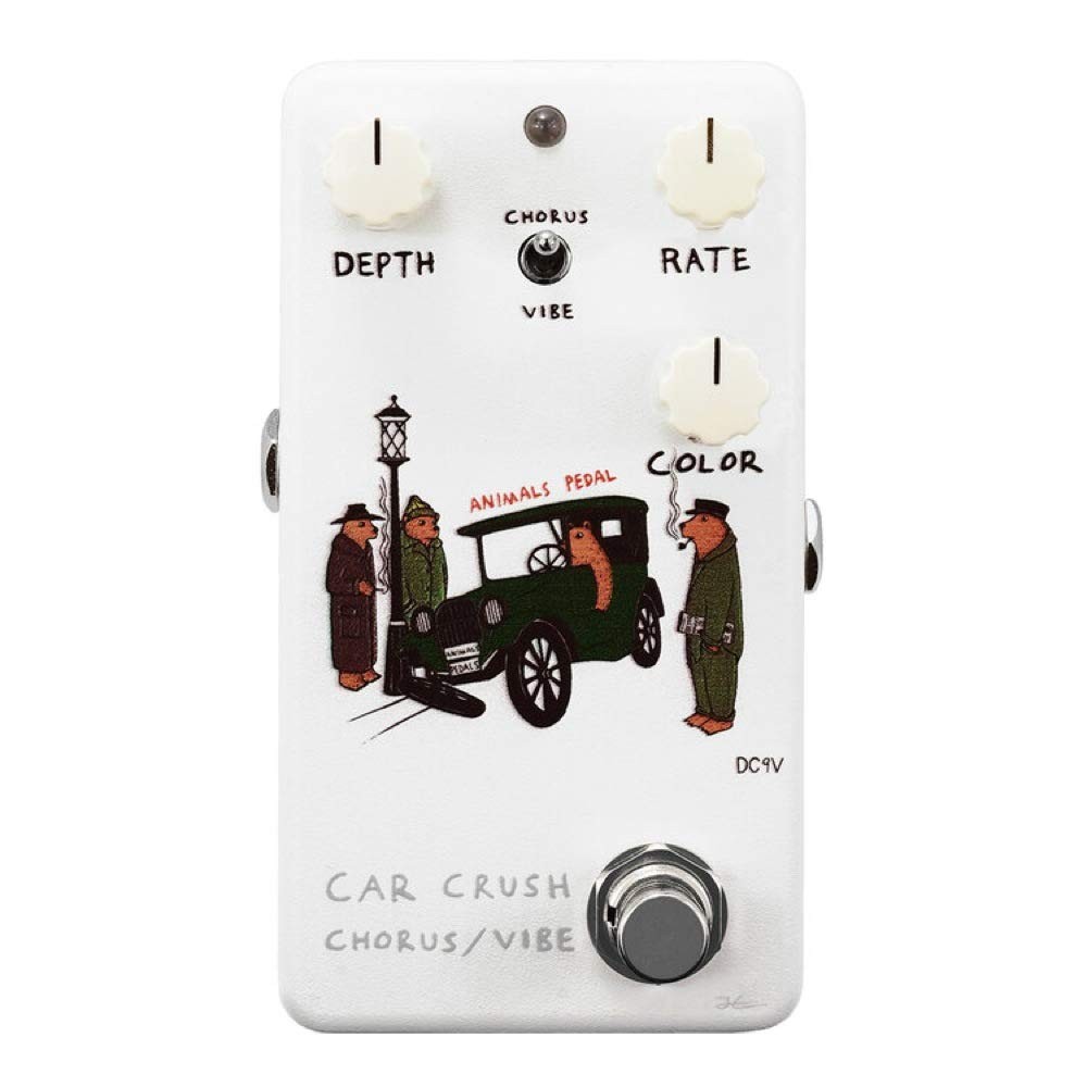 Animals Pedal Car Crush Chorus Vibe Guitar Effect Pedal Japan Import
