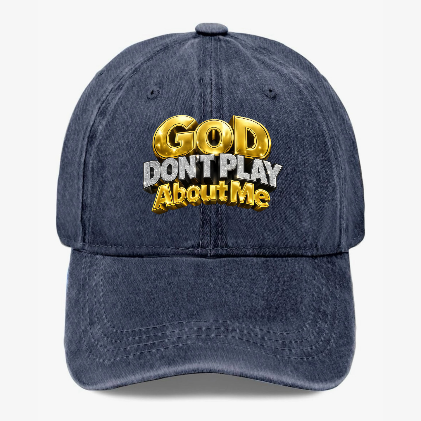 Christian Faith Hat God Dont Play About Me Baseball Cap Religious Gift Humor