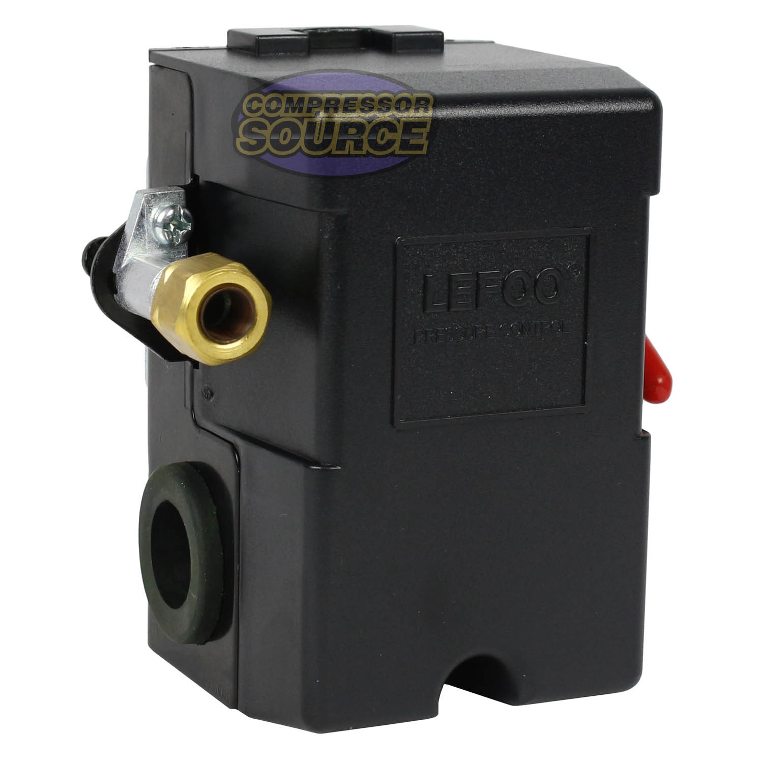 Heavy Duty 26 Amp Air Compressor Pressure Switch Control Valve 95-125 PSI 1 Port