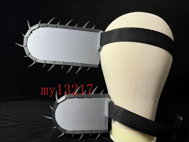 Chainsaw Man 3D Printed Small Cute Denji Head Saw Cosplay Prop Anime Funny Gift