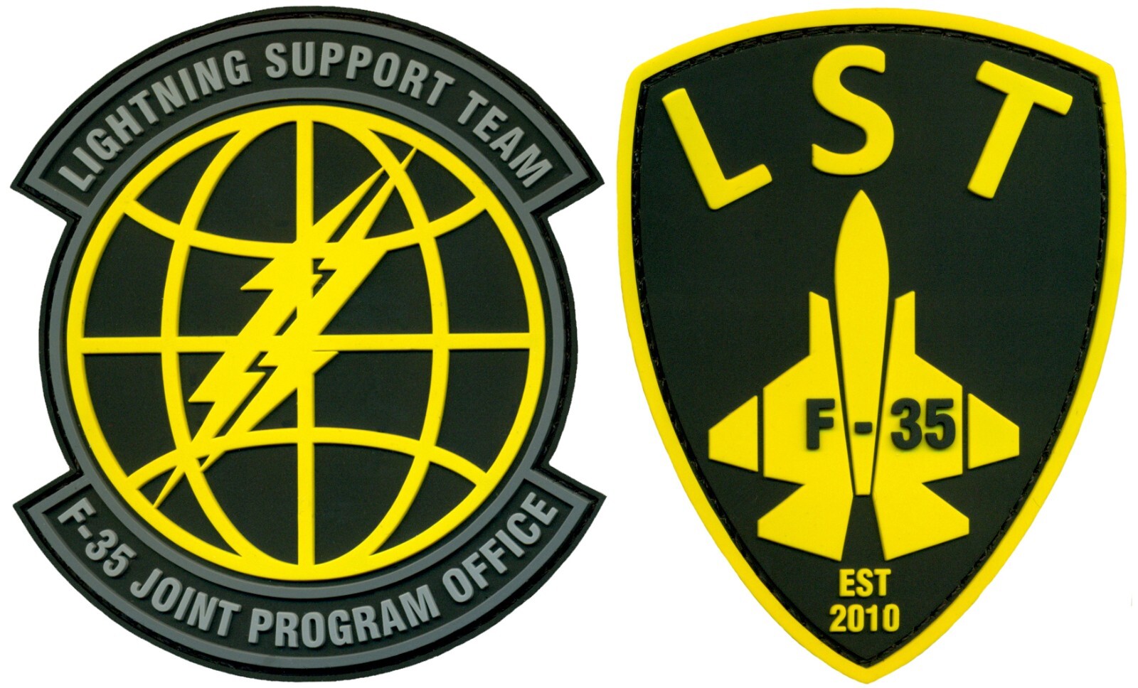 USAF F-35 JOINT PROGRAM OFFICE SUPPORT TEAM PATCH - SET