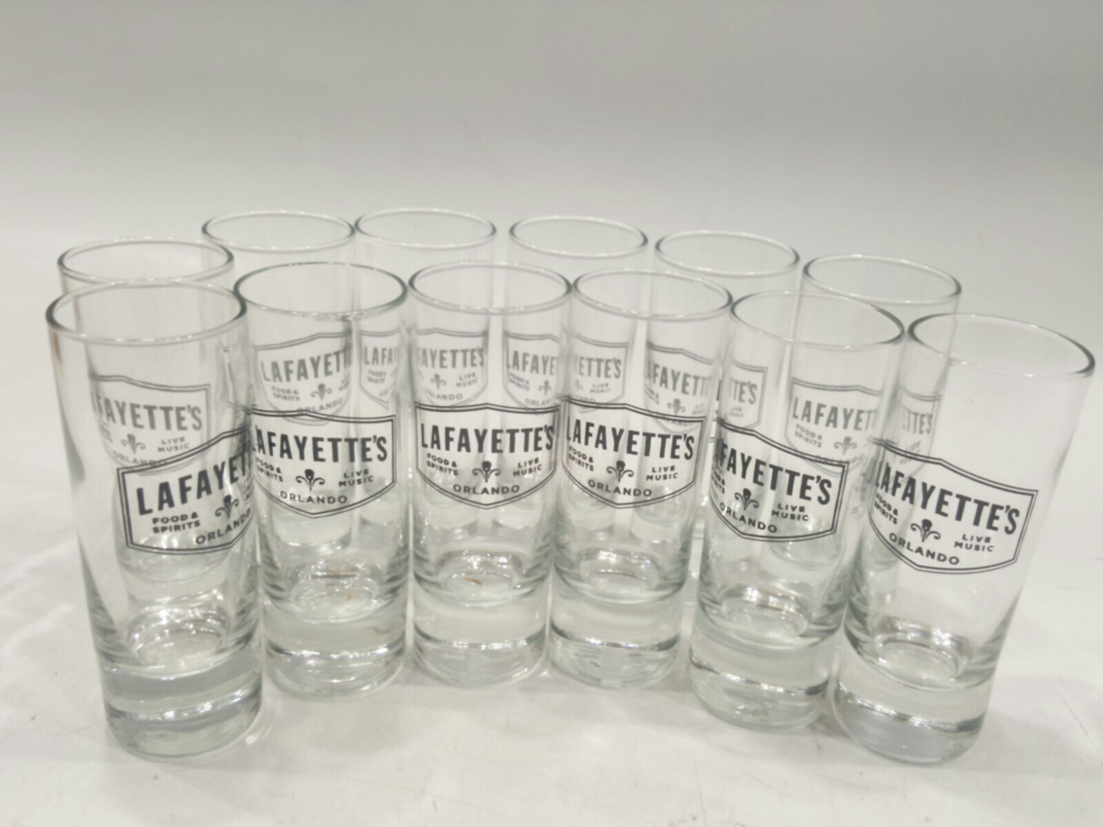 Lafayette's Orlando Cordial 2.5 Oz Glass Tequila Shot, 12 dozen, #40014, New