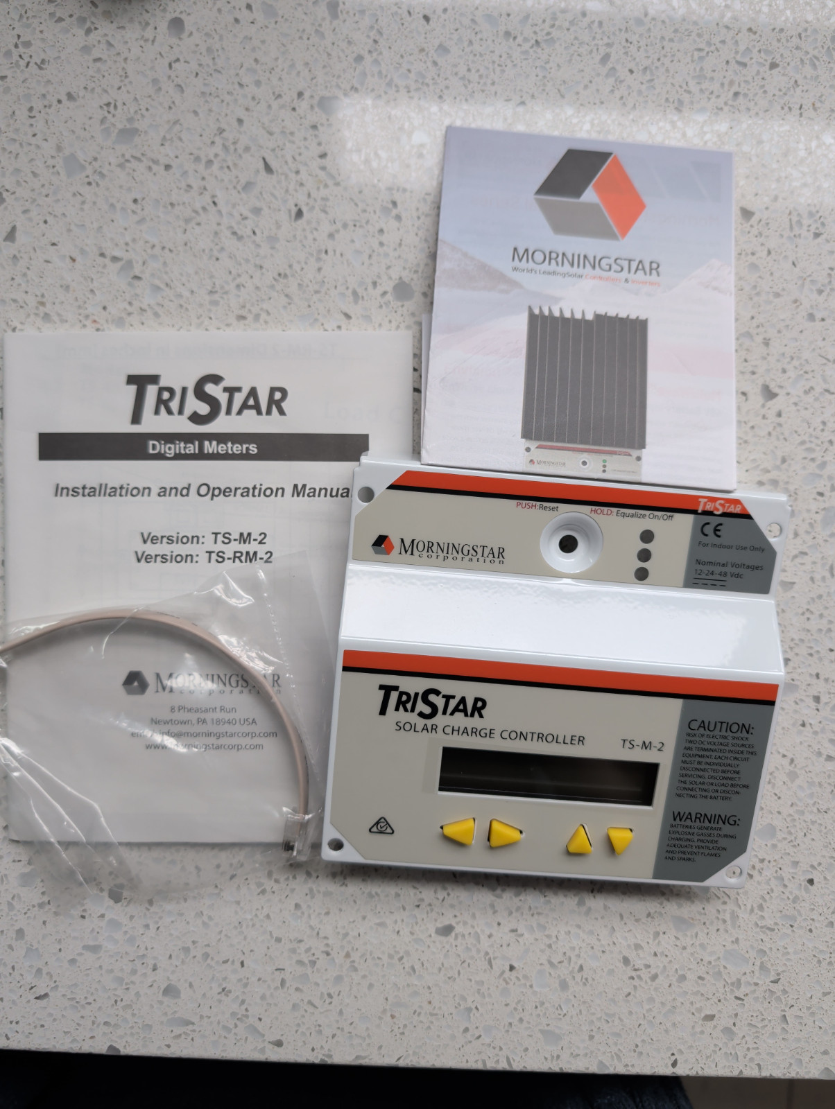 Morningstar TriStar TS‑M‑2 Digital Meter – Display for TriStar Charge Controller