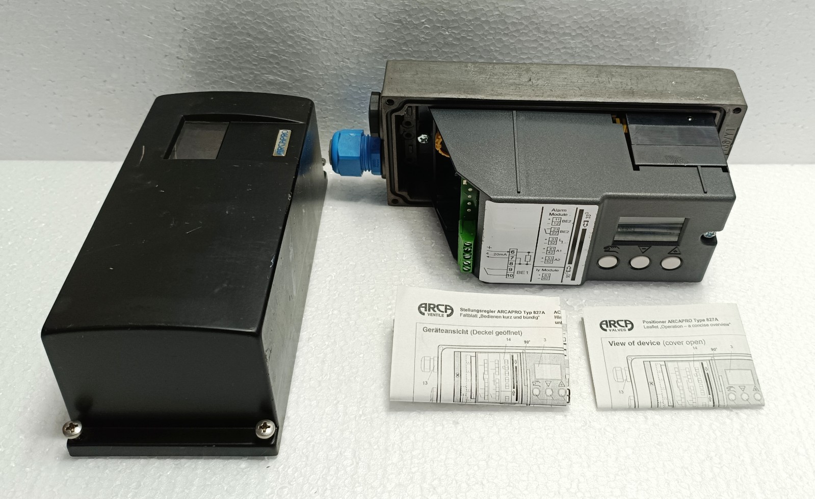 ARCA REGELER Stellungsregler 827A.X2-000-M10-G Positioner | MAT-Nr: 2219998