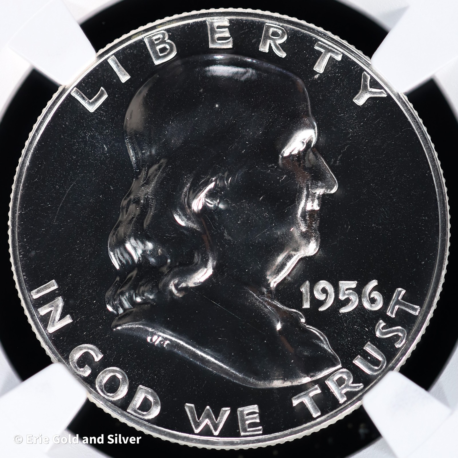 1956 50C Proof Type 2 Franklin Half Dollar NGC PR 67 UC