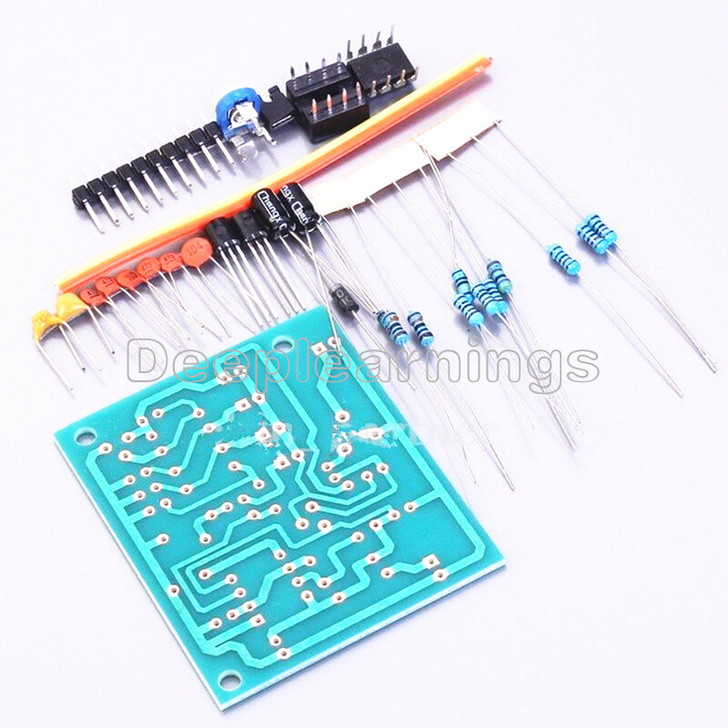 DIY Kits Multi-Channel NE555 Waveform Generator Module Sine Triangle Square Wave