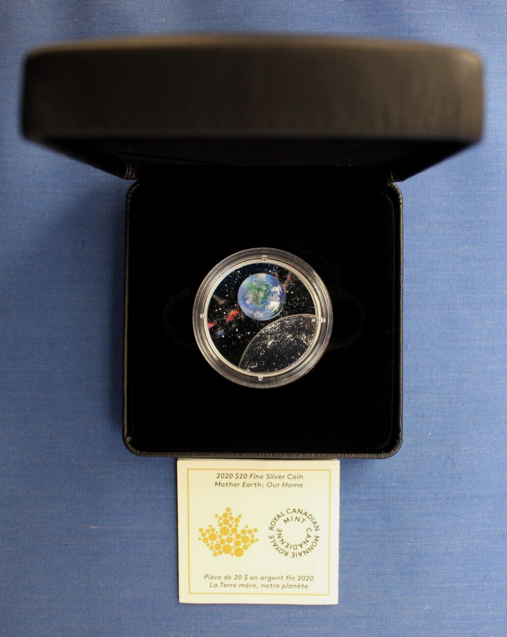 2020 Canada Silver Proof $20 coin "Mother Earth - Our Home" in Case with COA