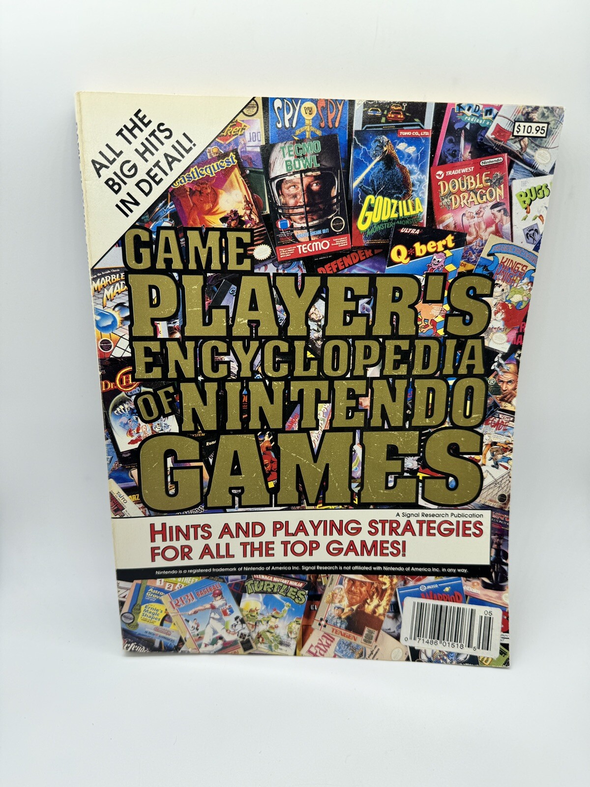 Game Players Encyclopedia Of Nintendo Hints And Strategies Rare! Nice! 1st Issue