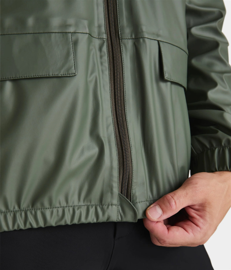 Horse Pilot Men's Short Rain Tech Jacket