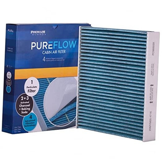 PureFlow Cabin Air Filter PC99303X | Fits 2009-2019 Maserati PUREFLOW