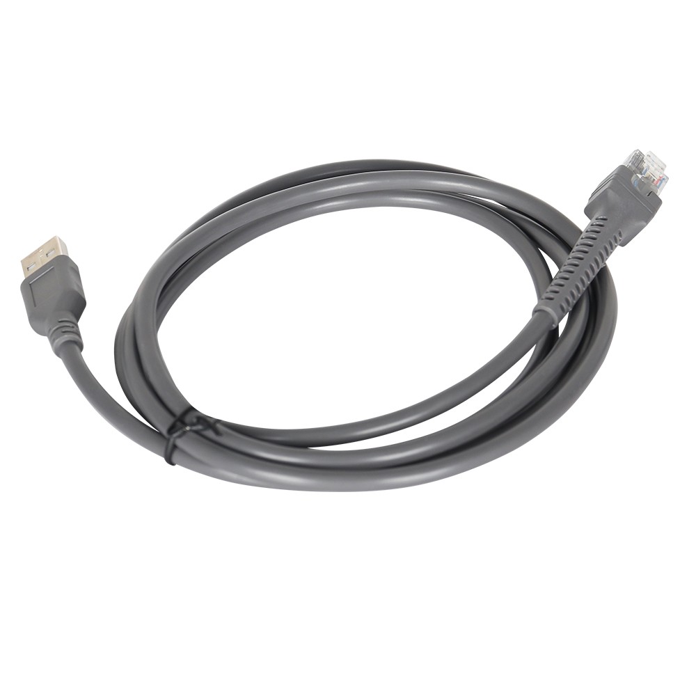 10 Pack USB Cable Barcode Scanner Cord For Symbol LS2208 CBA-U01-S07ZAR 6FT US
