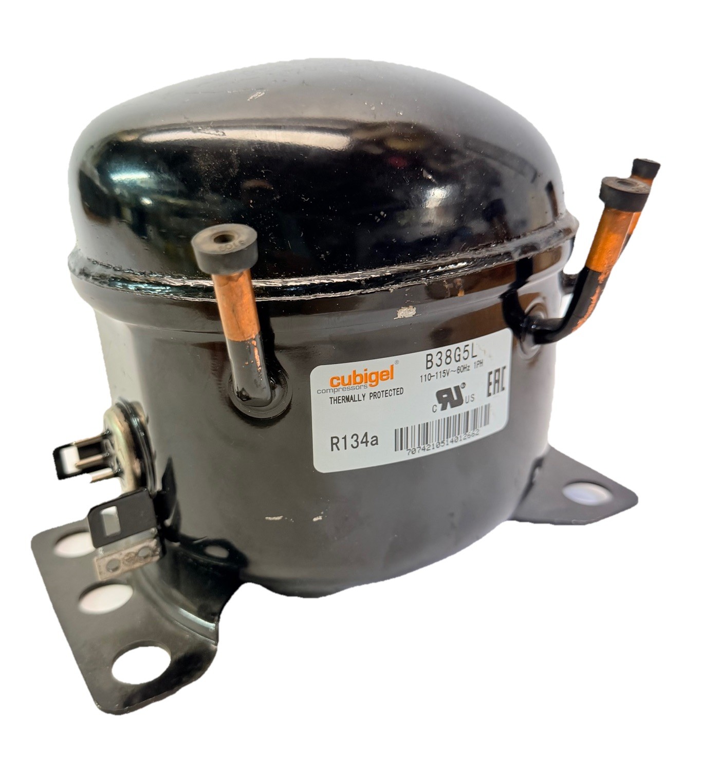 CUBIGEL Compressor 110-115V / 60HZ / 1PH B38G5L
