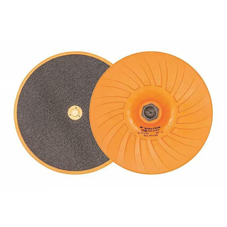 WALTER SURFACE TECHNOLOGIES 07Q074 Quick-Step, Backing Padia, 7" dia, 5/8"-11"