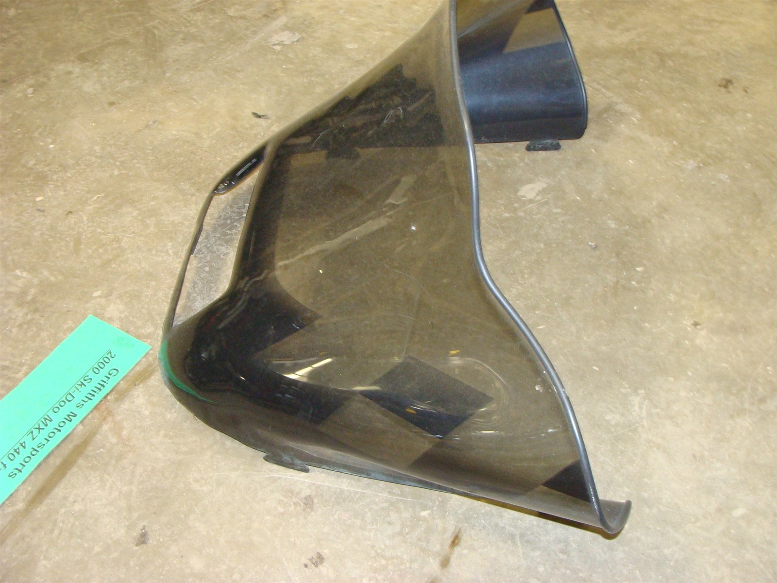 2000 SKI DOO SKIDOO MXZ 440F fan Cobra Windshield wind shield 10313010 READ