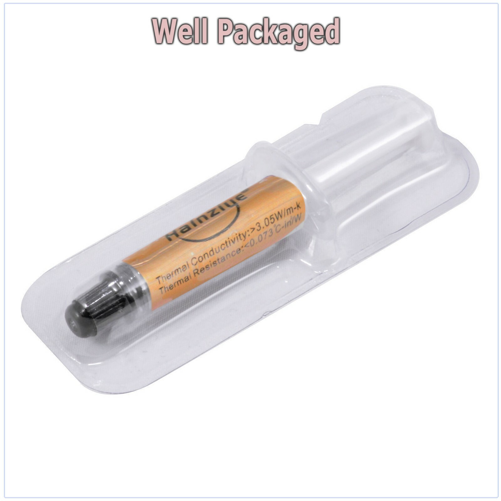 (5-pack) Silver Thermal Grease CPU Heatsink Compound Paste Syringe 5X
