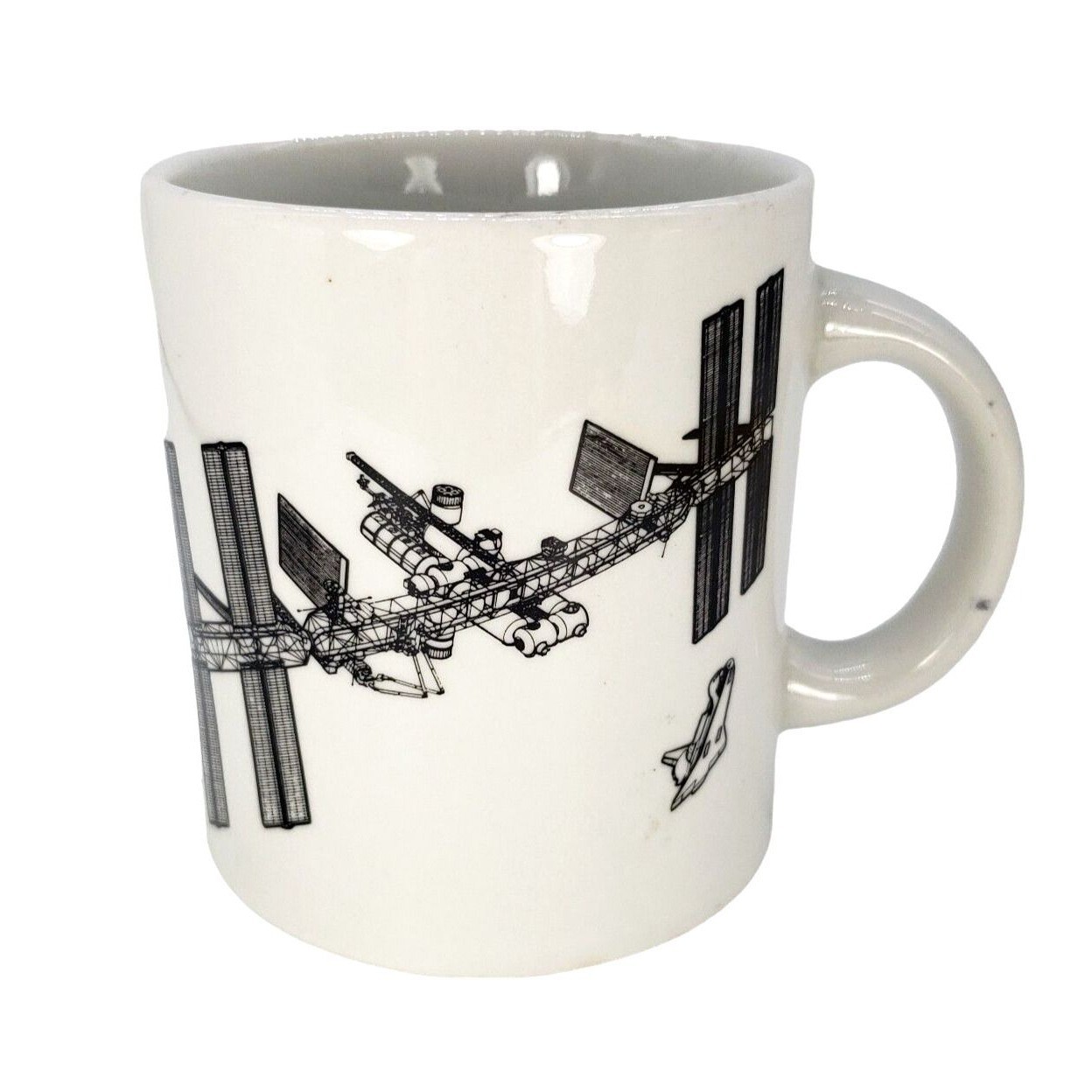 Hawker Aerospace Coffee Mug 1988 International Space Station Freedom 14 Oz