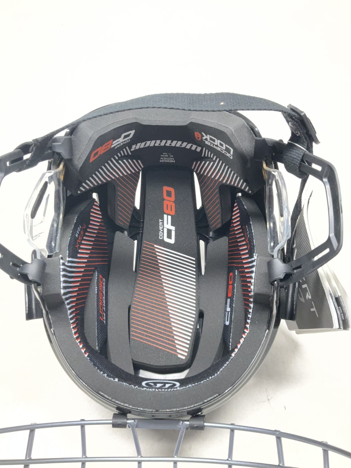 Warrior Covert CF80 Helmet w/Cage\Black\MD