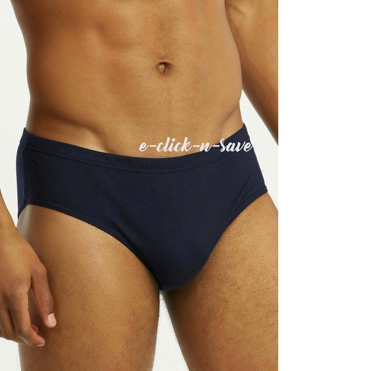 6 Pack Men's ULTRA Solid Cotton Knocker Bikini Brief Underwear Assorted Colors