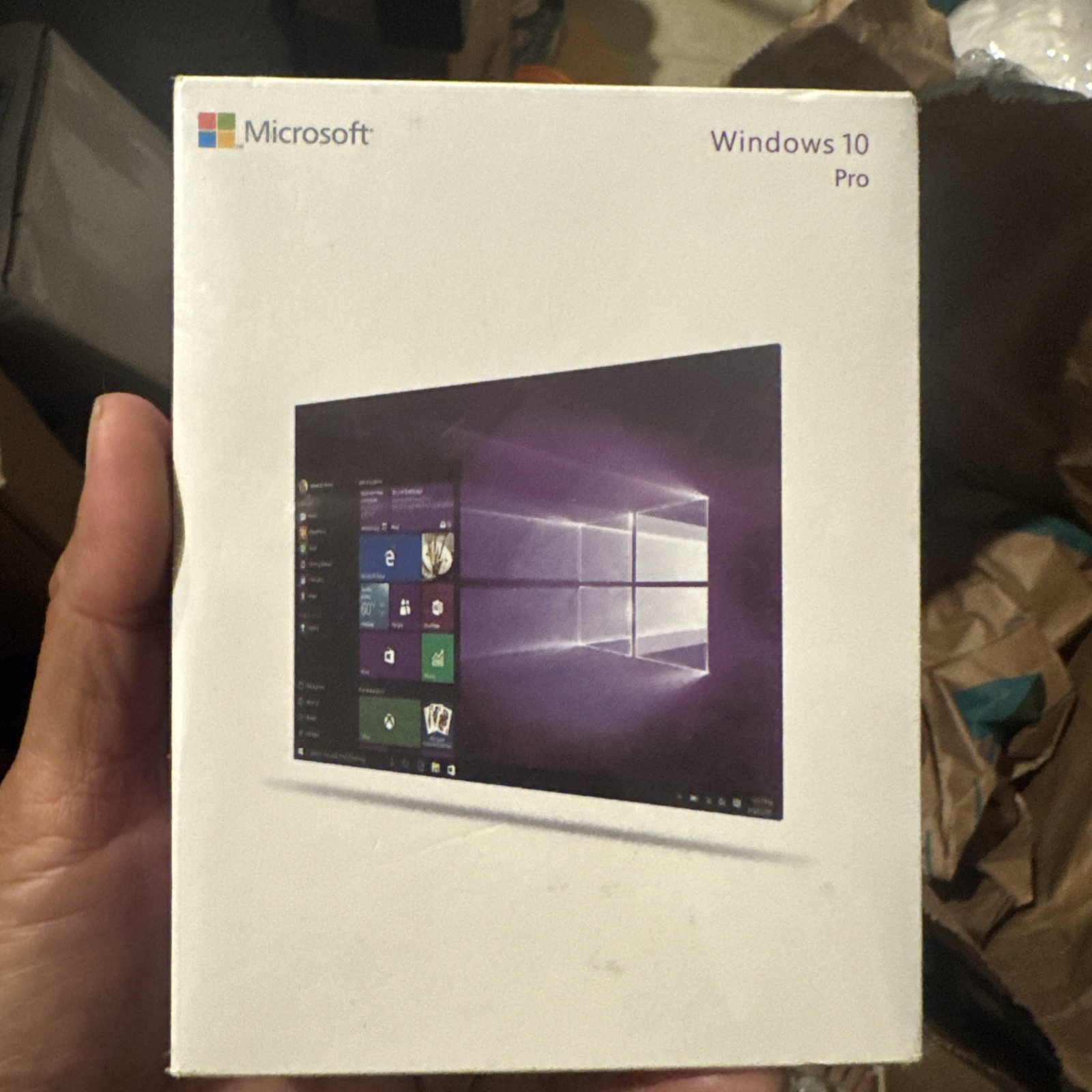 Microsoft Windows 10 Professional sealed Box,32-bit,64-bit,USB 3
