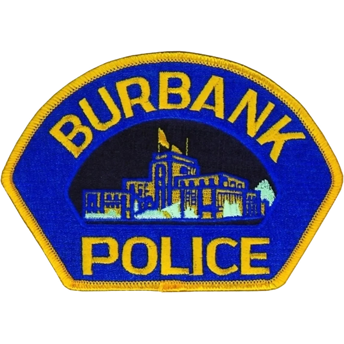 BURBANK POLICE DEPARTMENT SHOULDER PATCH: