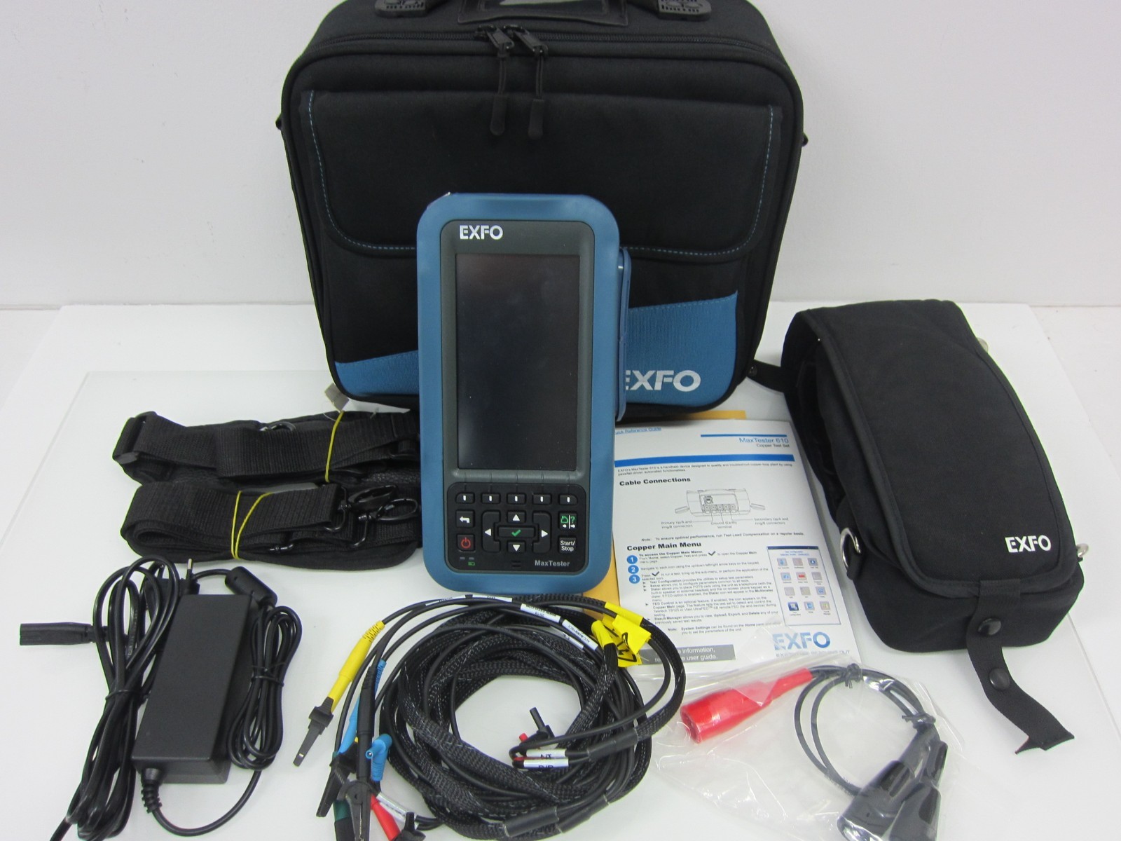 EXFO MAX-610 MaxTester Copper Test Set, TDR,RFL Pair Detective, MAX-635