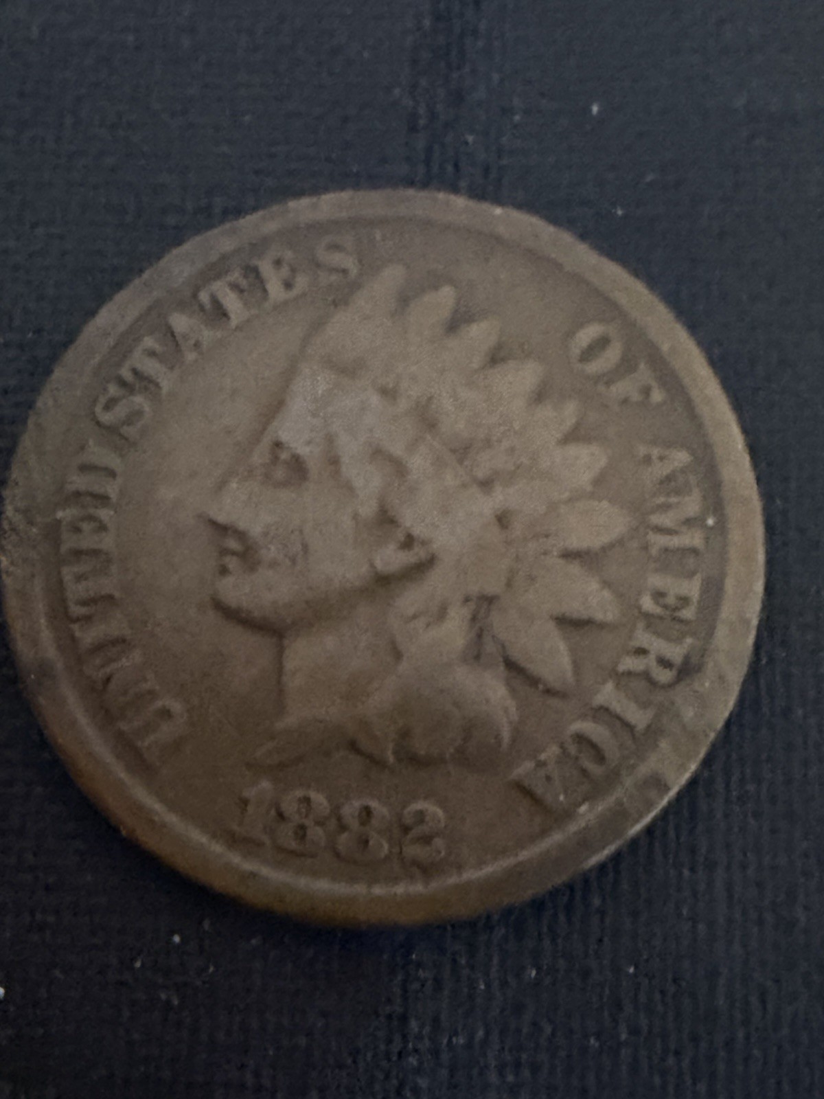 1882 Indian Head Cent Penny G/VG