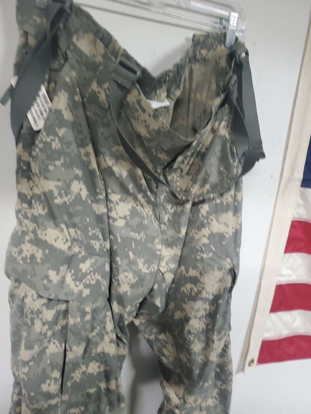 Large Regular ARMY ISSUE  ACU DIGITAL SOFT SHELL pant  LEVEL 5 cold weather