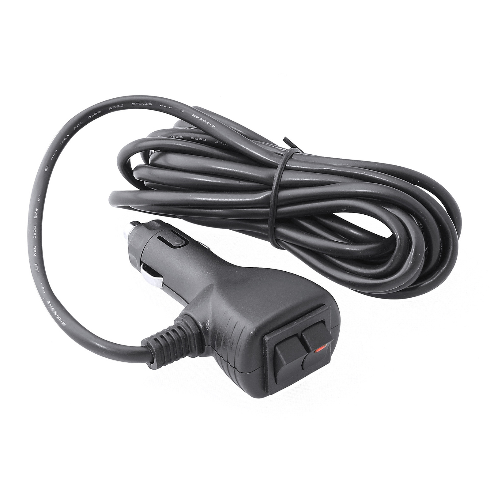 12V DC 10 ft On Off Positive-Trigger Momentary Switch Cigarette Lighter Adapter