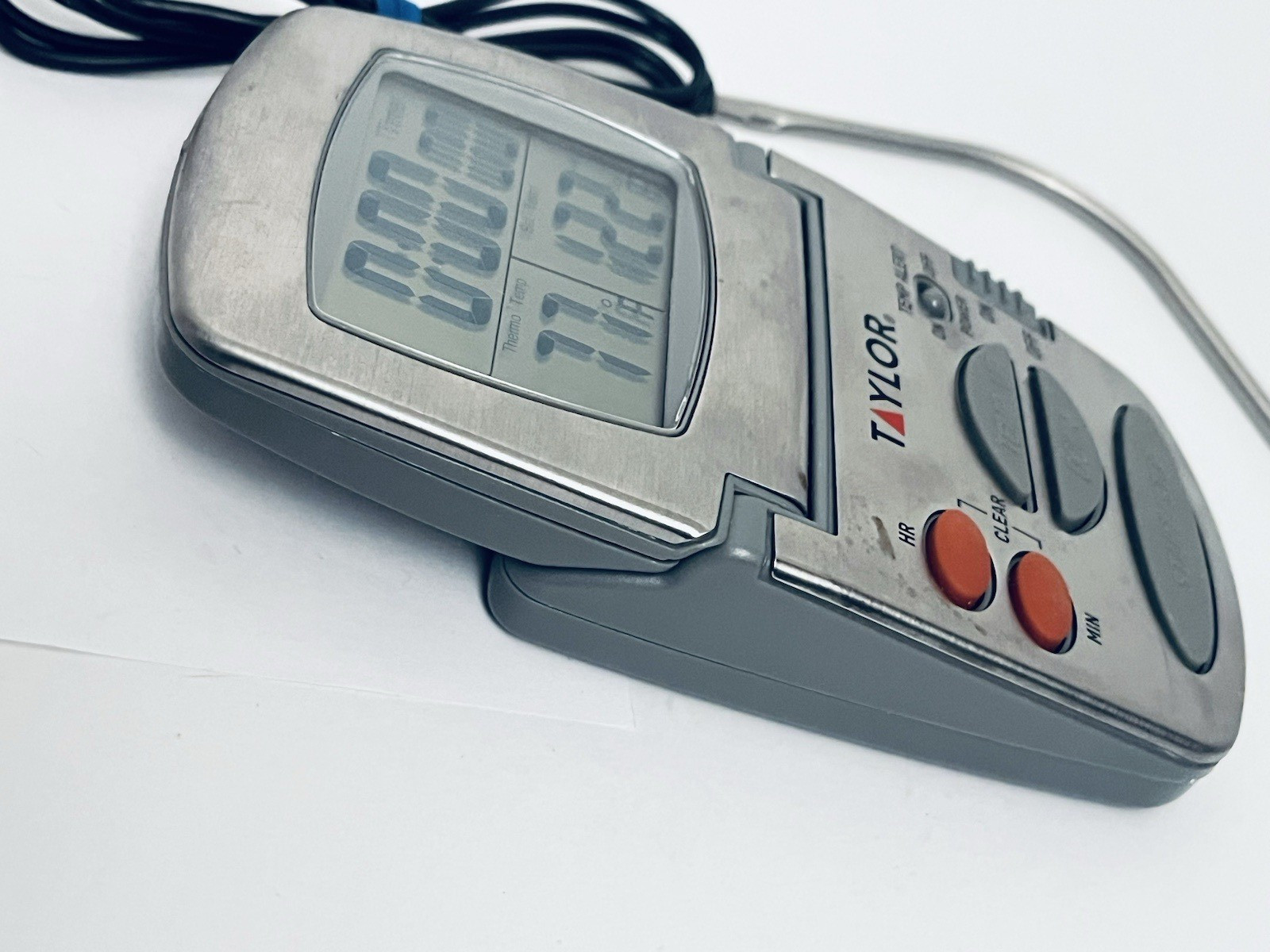 Cooking Thermometer Taylor Digital Probe Programmable
