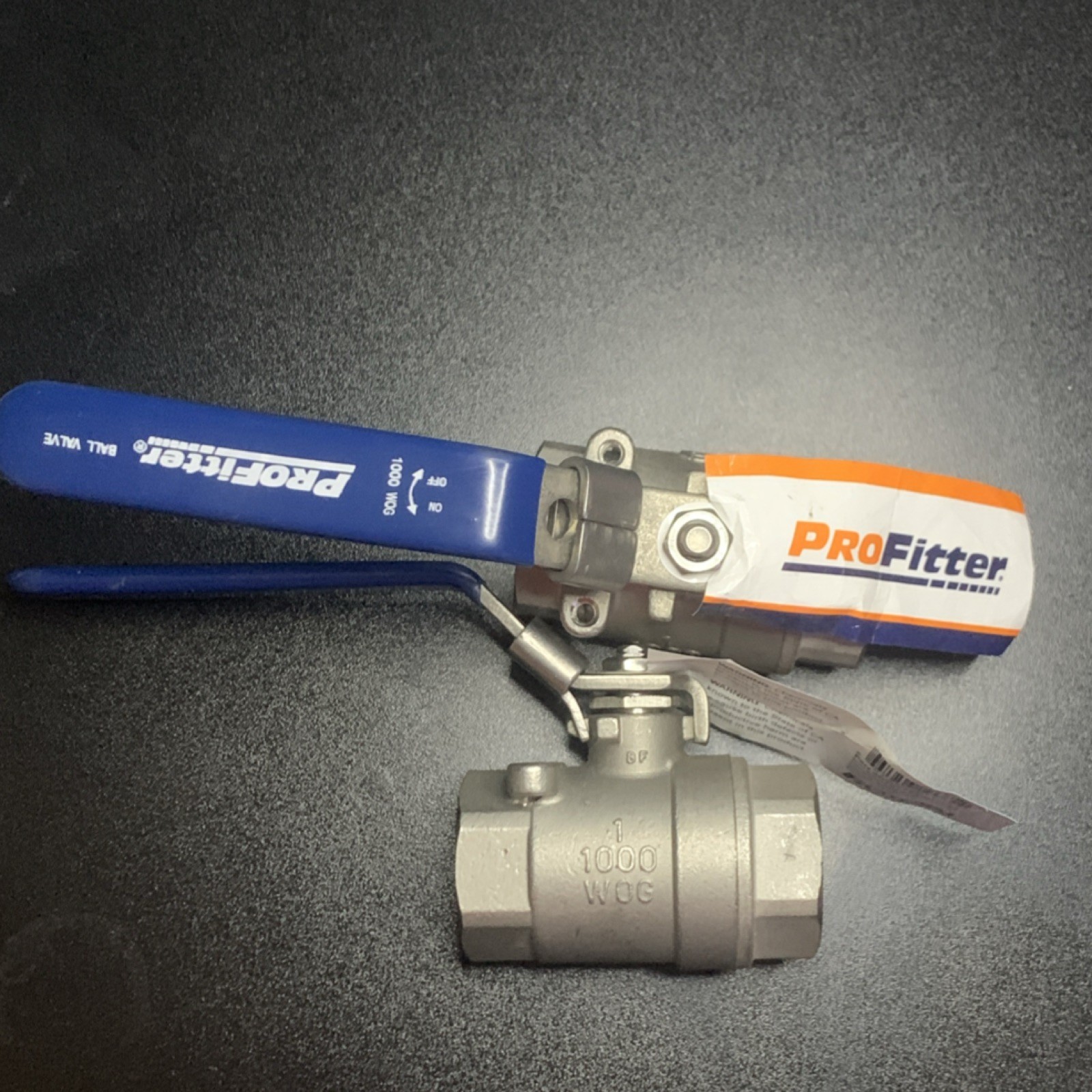 Lot of 2 Pro fitter 1in Full Port Stainless steel ball valve Part#0427112