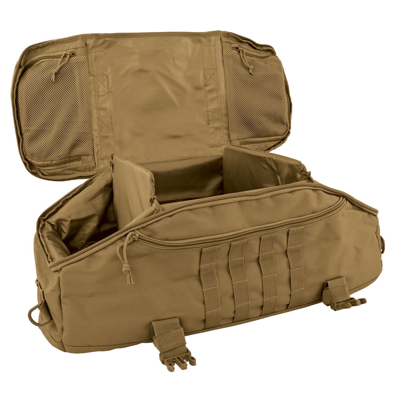 Red Rock Outdoor Gear Traveler Duffle Bag Backpack Coyote 26"x13"x12" - 80260