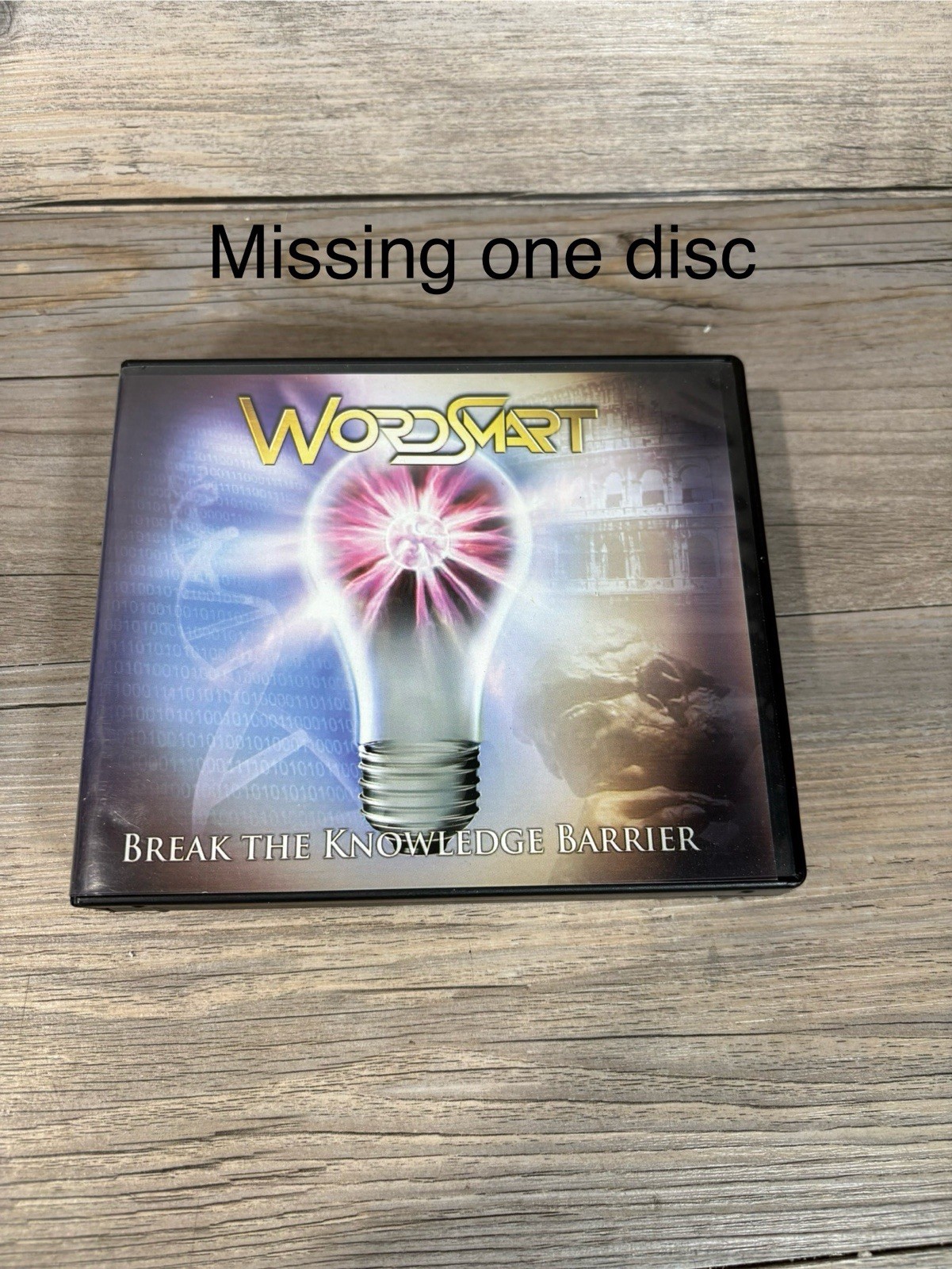 WORDSMART: BREAK THE KNOWLEDGE BARRIER 11-DISC PC CD - Missing One Disc