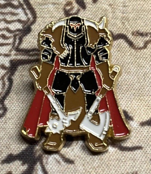 Warhammer Warriors of Chaos  Enamel Pin Badge AOS Collectible New Games Workshop
