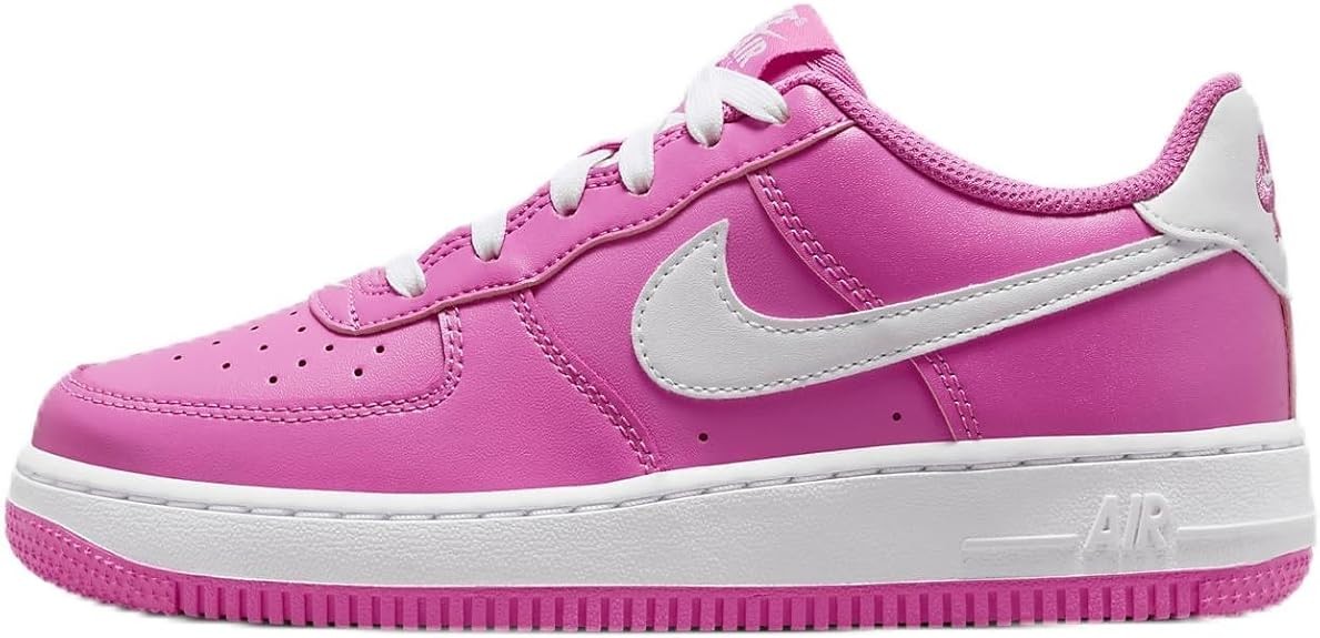 Big Kid's Nike Air Force 1 Playful Pink/White (FV5948 600) - 6.5