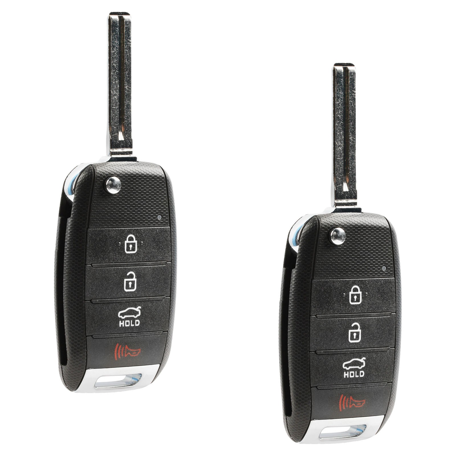 2 For 2014 2015 Kia Optima Keyless Entry Remote Flip Key Fob Transmitter
