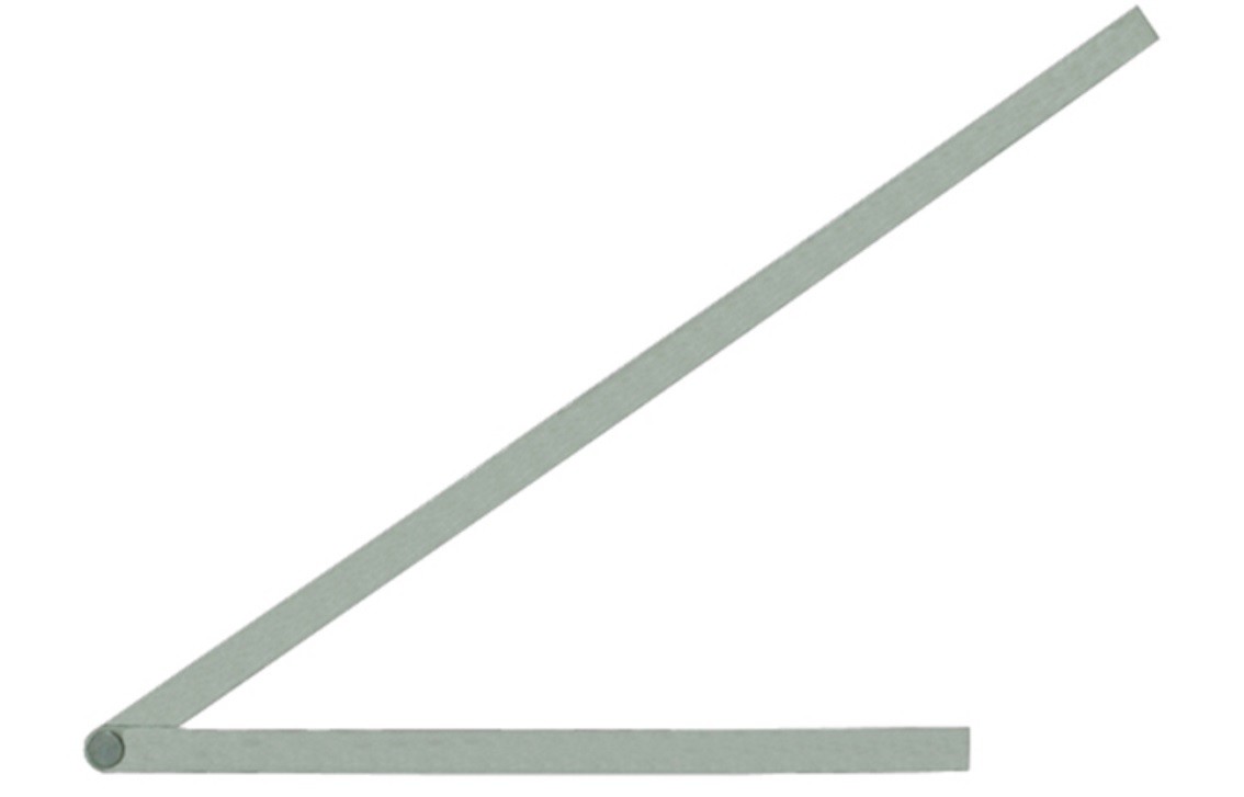 SHINWA  ADJUSTABLE SQUARE (450x15x2mm)  62529