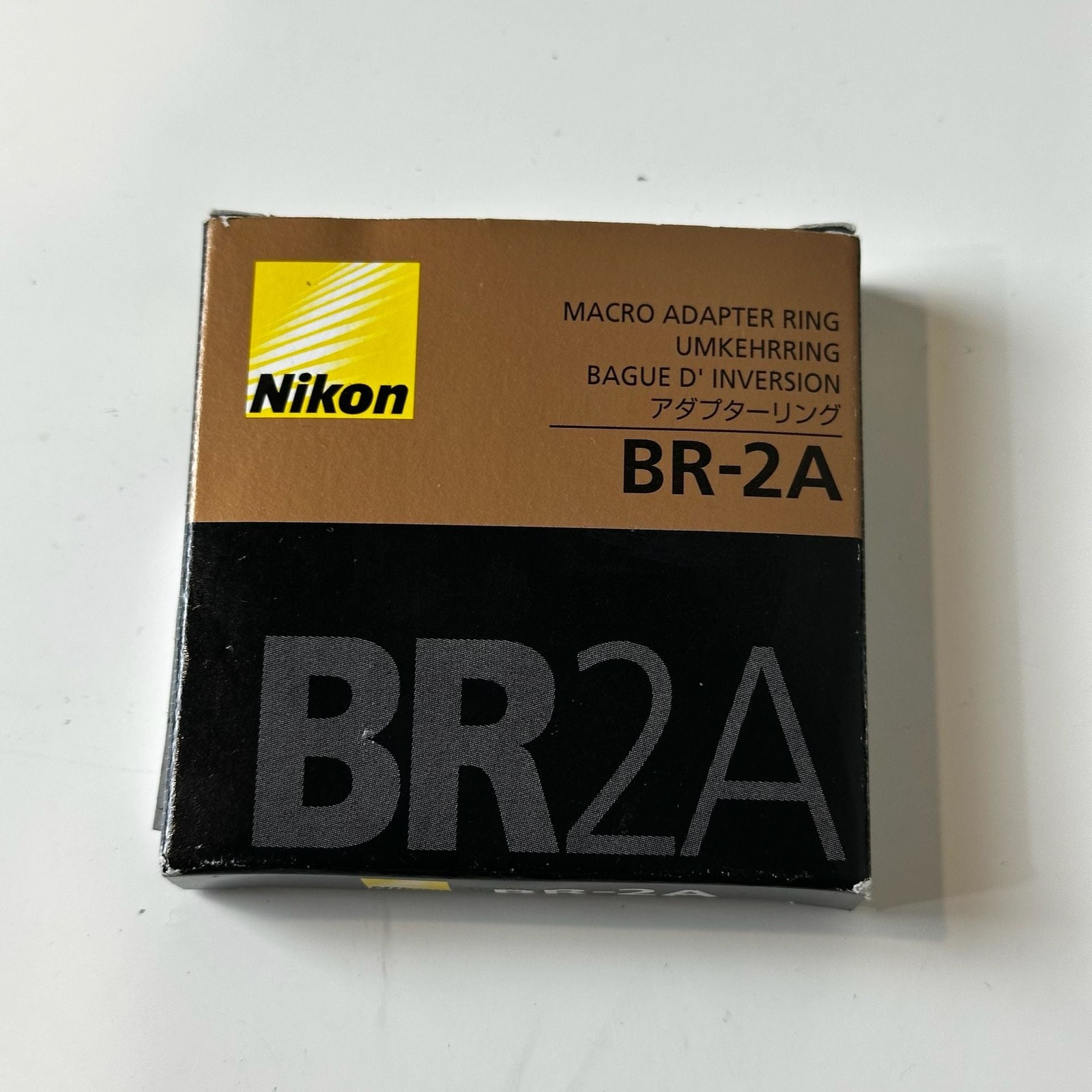 Nikon BR-2A Macro Adapter Lens Reversing Ring 52mm