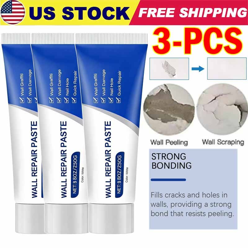 Drywall Patch Repair Kit 250G Wall Mending Agent Multi-Functional Quick Drying