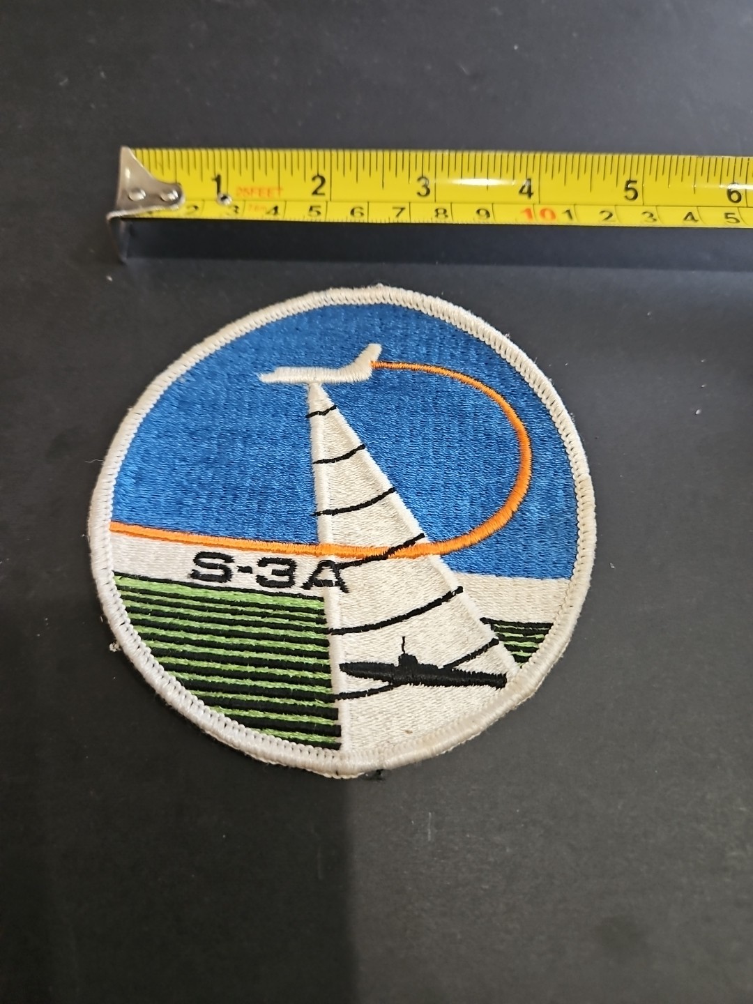 VIETNAM WAR LOCKHEED VIKING S-3A LOOK DOWN ORIGINAL 4" PATCH EMBROIDERED