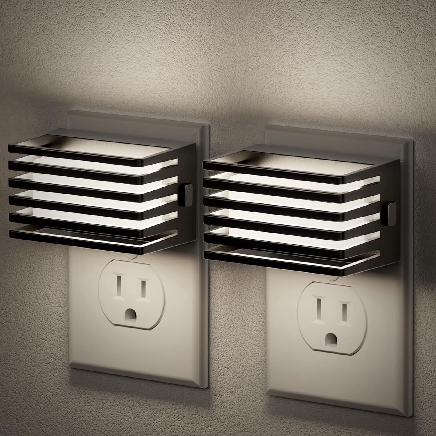 LED Night Light, [2 Pack] Night Lights Plug into Wall with Dusk to Dawn Sensor,
