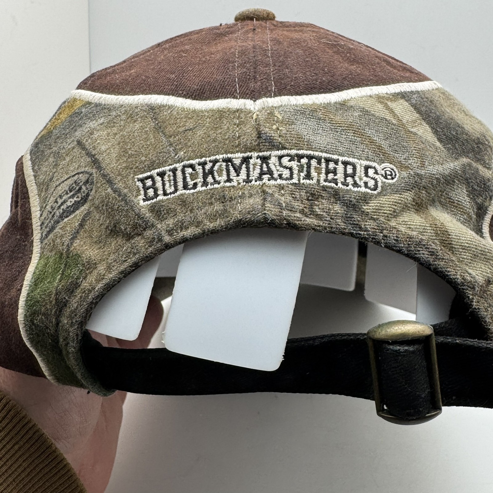 Buckmasters Whitetail Hunting Camo Hat Paramount Outdoors Adjustable Brown Cap