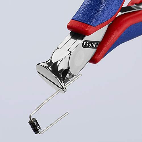 Knipex 6212120 Electronics Oblique Cutting Nippers, Multi-Component