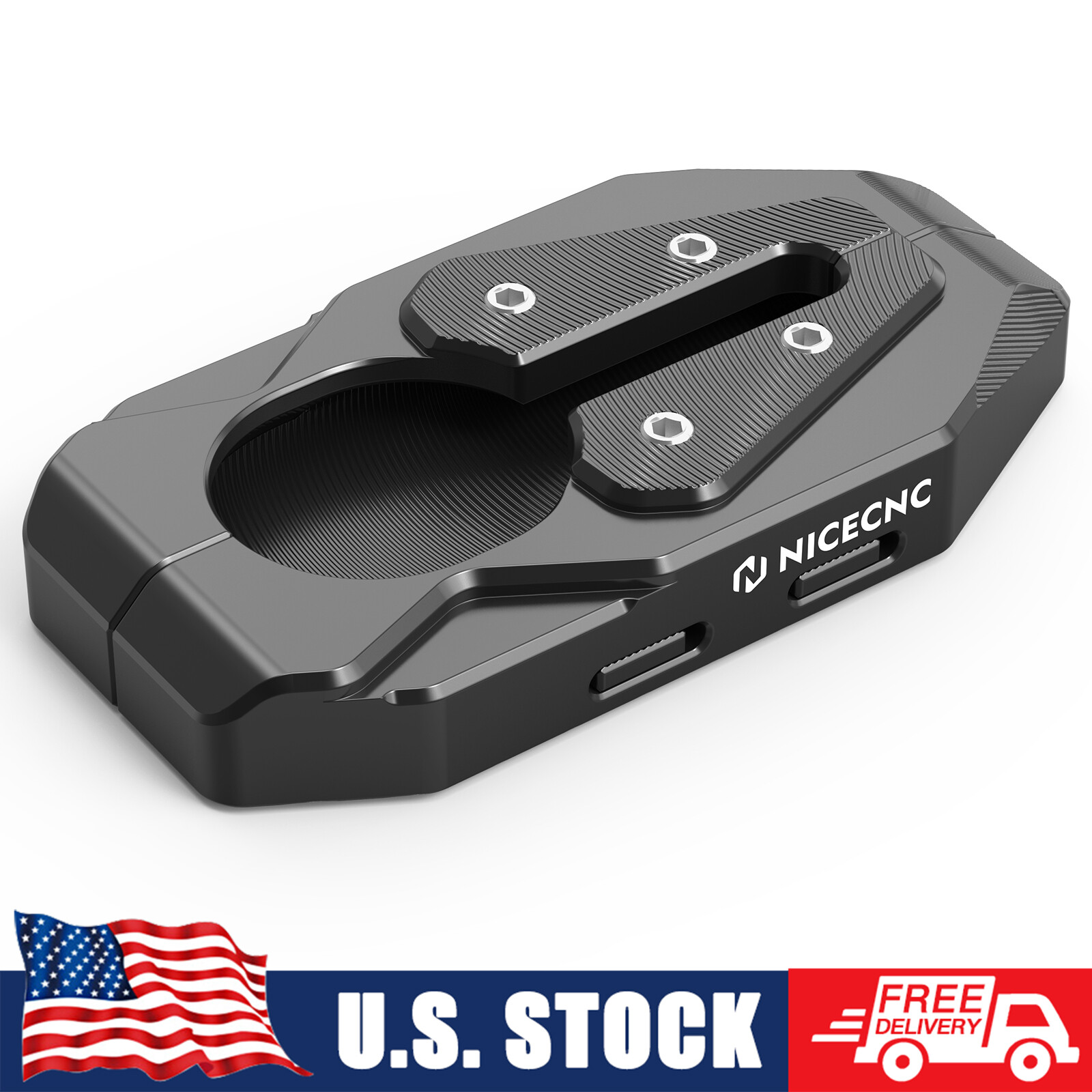 NICECNC Motorcycle Foot Side Stand Kickstand Pad For BMW R1250GS 2019-2022 2023