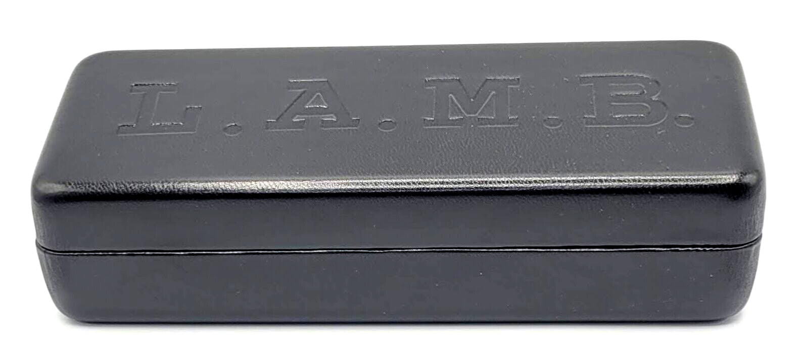 NEW - AUTHENTIC - L.A.M.B. - BLACK - HARD EYEGLASSES / SUNGLASSES CASE
