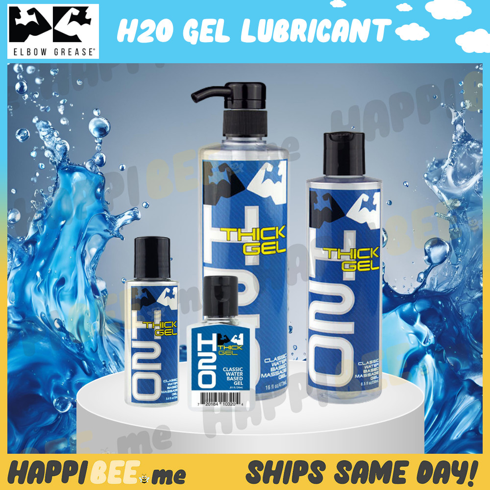 Elbow Grease H2O THICK Gel Lubricant🍯Fisting Natural Wet Premium Water Sex Lube