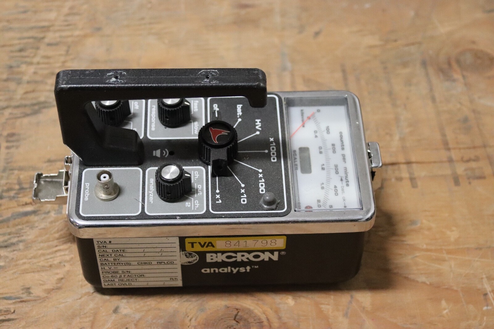 Bicron Analyst Meter Geiger Counter