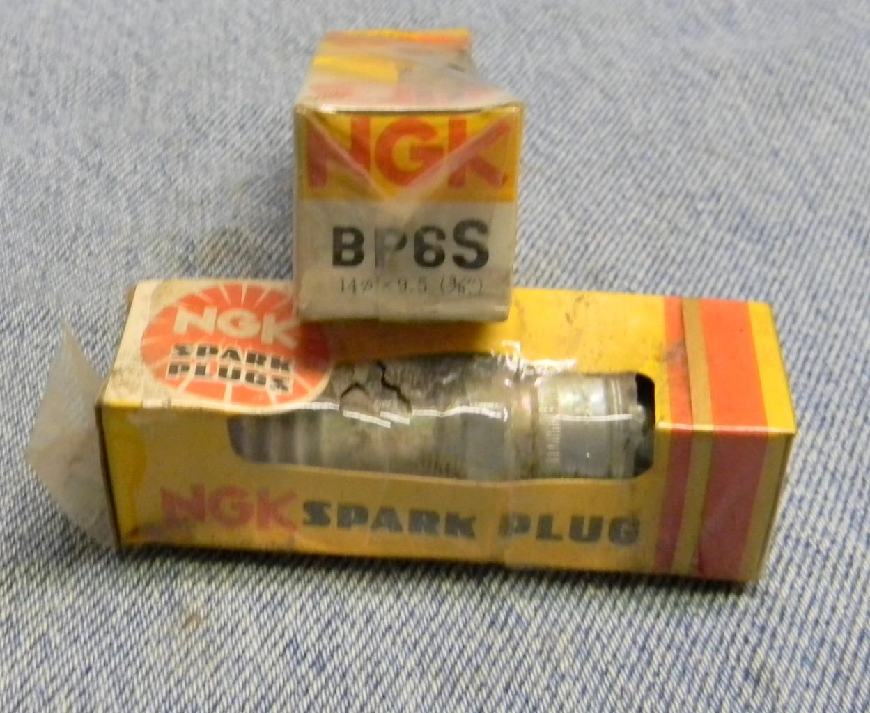 NEW NGK BP6S SPARK PLUGS LOT OF 2