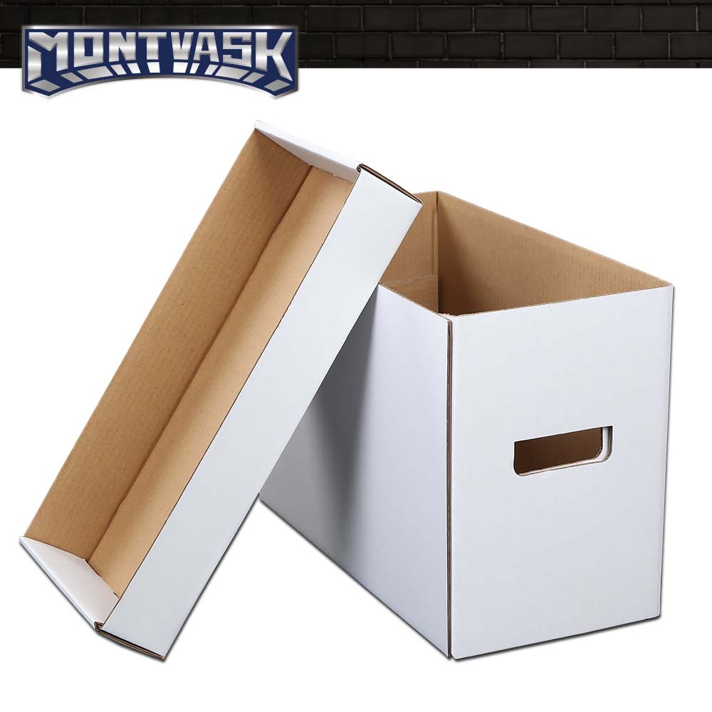 Comic Book Storage Boxes Short Holds 150-175 Stackable Archival Cardboard 3PCS