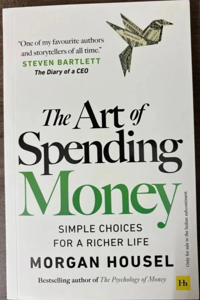 The Art of Spending Money by Morgan Housel Paperback Brand New Book USA Stock