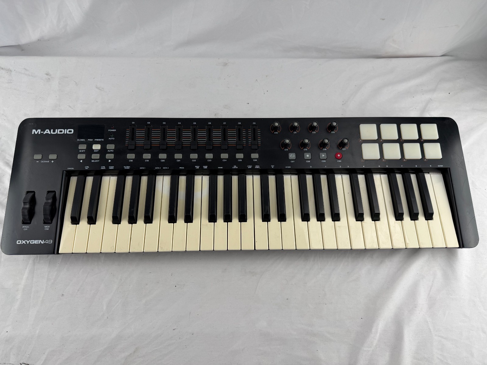 M-Audio Oxygen 49 USB MIDI Keyboard Controller - Tested & Fully Functional